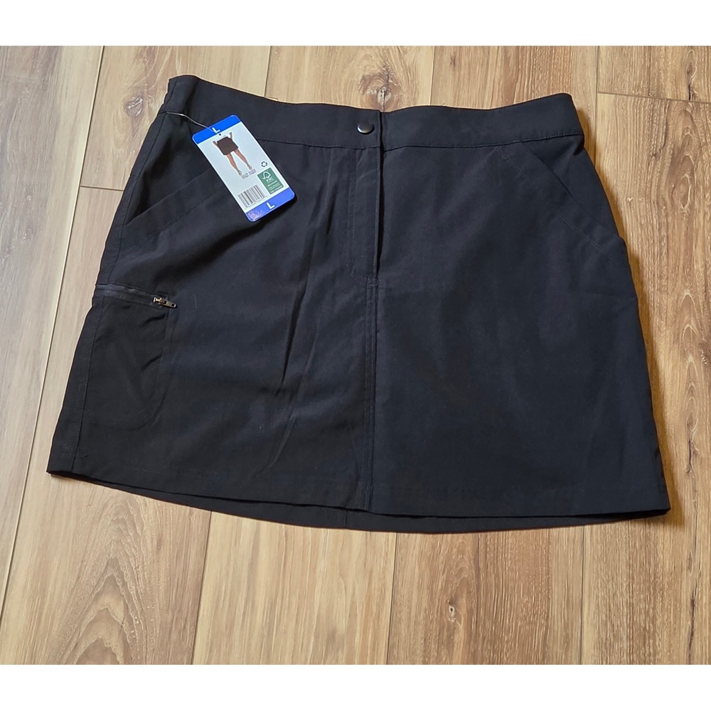 NWT 32 Degrees Cool Skort Women's Size Large Black